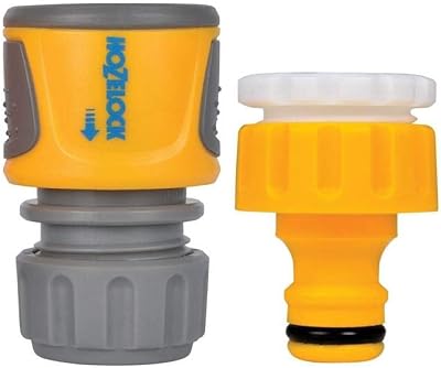 HOZELOCK Tap Connector Kit Hose Connector 12.5-15mm (1/2-5/8") Soft Touch