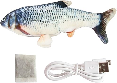 Amazon Demiawaking 猫おもちゃ またたび 踊る魚 動く魚 電動 ぬいぐるみ 猫運動不足 ストレス解消 爪磨き 噛むおもちゃ Usb充電 Demiawaking Jp またたびトイ 通販