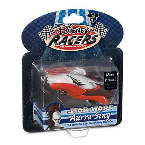 Star Wars - Aurra Sing Die Cast Disney Racer ( Star Wars - Aurra Sing die-cast Disney Racer )