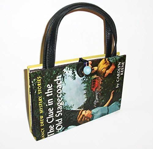 Nancy Drew Book Purse The Clue in the Old Stagecoach Vintage Handbag