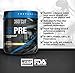 360PRE Energy Powder Fat Burner & Pre Workout Energy Supplement, Great Taste & No Side Effects! 40 Servings, Gain Muscle Fast, Lose Fat Gain Muscle For Men Or Women, Weight Lifting Supplements, 360CUT