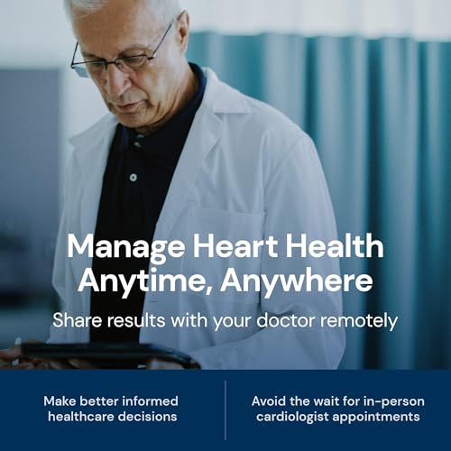 KardiaMobile Card Credit-Card sized ECG Monitor, Medical-Grade & Health Canada Licensed Personal Heart Monitor, Compatible with Most Smartphones and Tablets