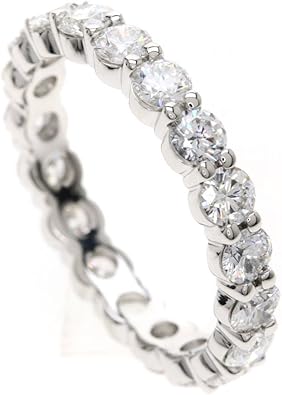 Amazon ミキモト ダイヤモンド フルエタニティ 現行品 リング 指輪 プラチナpt950 レディース 中古 リング 通販