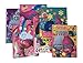 Trolls School Supplies Bundle for Young Girls and Boys - Featuring Poppy - Pink and Rainbow Folders, Notebooks, Pencils and Pencil Case