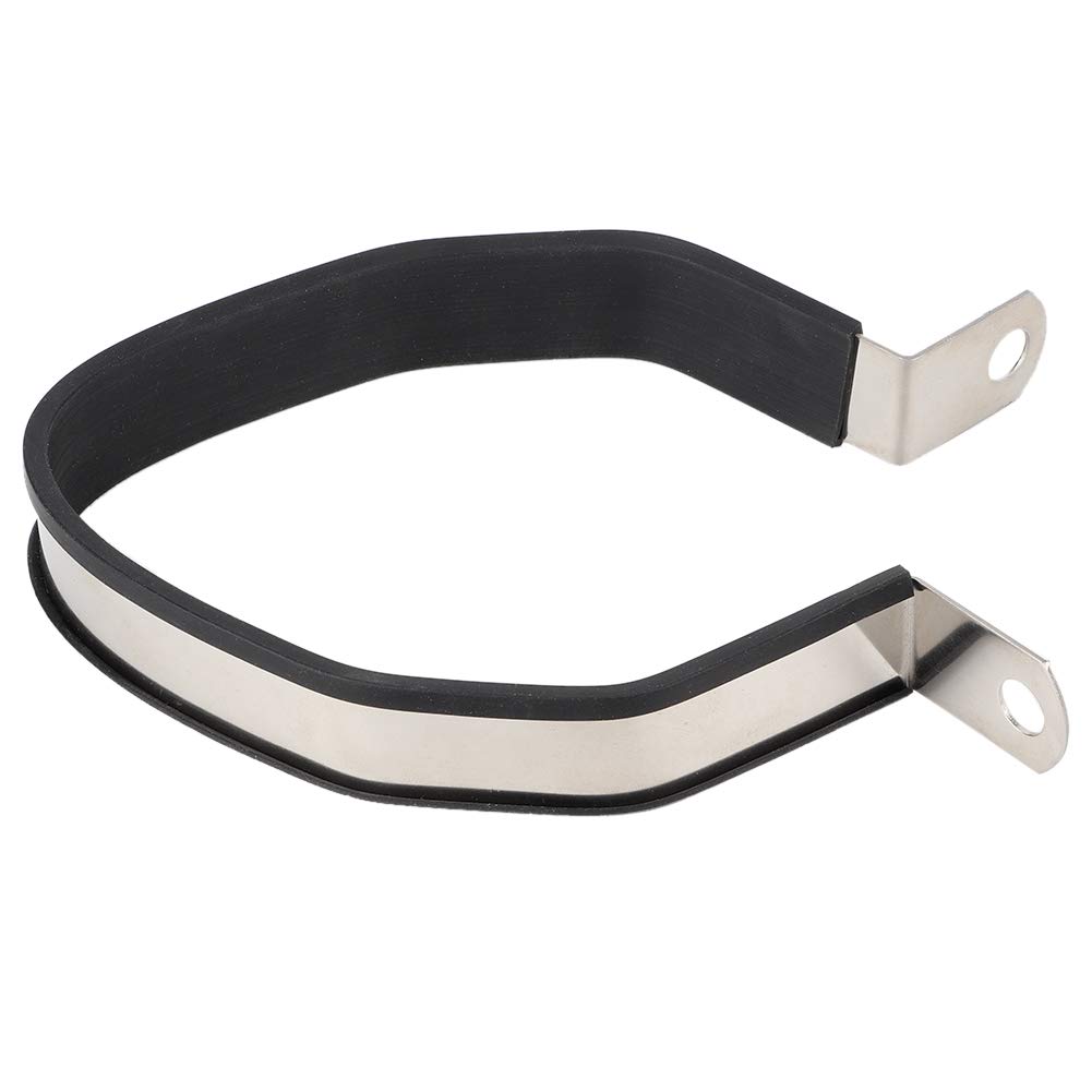 Keenso Universal Motorcycle Hexagon Exhaust Muffler Pipe Bracket Clip Fasten Support Silencer Pipe Bracket other modification