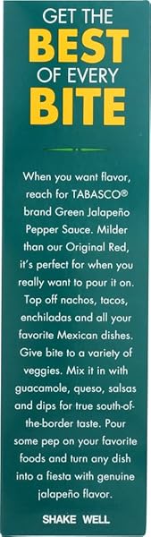 TABASCO SAUCE PEPPER JALAPENO