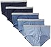 Hanes Men's 5-Pack Big Mid-Rise Waistband Briefs