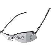 PEEPAI Polarized Photochromic Sunglasses for Men - UV Protection and Lightweight Sun Glasses for Driving Fishing