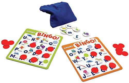 Peaceable Kingdom Alphabet Bingo! Letter Learning Game for Kids