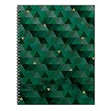 Emerald Gradient Prism Open Dated Large 9x11 Planner by 