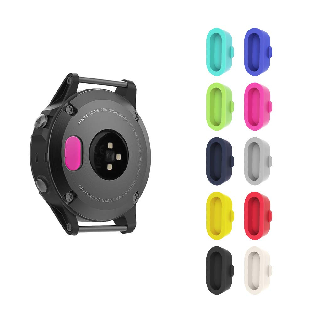 FINTIE Garmin Fenix 5 / 5S / 5X Tappo Antipolvere, Nero 10 Pezzi Silicone  Caricatore Port Protector Tappo Morbido per Garmin Instinct/Fenix 5/5S/5X /  Vivoactive 3 / Forerunner 935 Smartwatch Telefonia urban-earth.co.uk