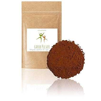 Bio Carob Pulver - 250 g - Superfood - leckere Kakao-Alternative - 100% vegan und rein - ideal als Zutat in Smoothies oder De