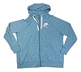 Nike Womens Plus Fitness Running Athletic Jacket Blue 1X