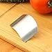 Finger Guard & Protector for Cutting and Chopping - Stainless Steel Slicing Kitchen Tool to Protect Your Fingers (3-Pack)
