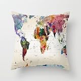 Slimmingpiggy Euro Style Pillow Shams 16 X 16 Inches / 40 By 40 Cm For Car Seat,girls,lover,christmas,husband,adults With Each Side