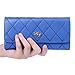 Jastore Elegant Lady Women Clutch Crown Wallet Long Purse Leather Wallet
