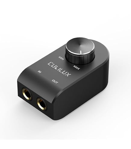Volbox Mini inline volume control in-line headphone audio adjuster stereo 3.5mm 1/8
