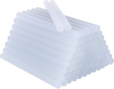 Beeway Hot Glue Sticks 7.0mm x 100mm 50 Pack for Glue Guns SGS Approved