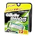 Gillette Mach3 Men's Razor Blade Refills, Sensitive, 12 Count