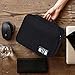 Electronics Organizer Waterproof Carrying Case - Universal Travel Digital Accessories Storage Bag for Portable Charger, Cables, Earphone, Ipad Mini, iPhone, Cord, Customize Inside with Dividers