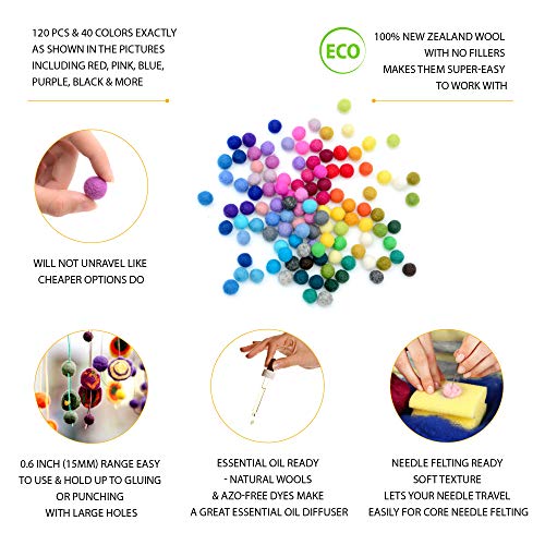 1 Glaciart+Pieces+Handmade+Felted+Orange