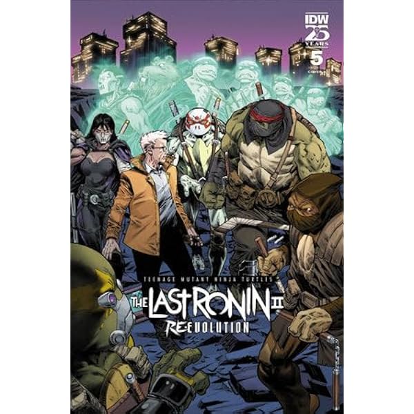 Teenage Mutant Ninja Turtles The Last Ronin II Re Evolution #5 CVR