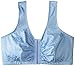 Leading Lady Women's Plus-Size Leisure Bra, Blue, 44DD/F/G