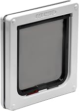 Cat Mate Lockable Cat Flap Easy Fitting Durable Silent Weatherproof White view 1