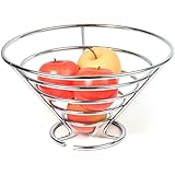 Spectrum Diversified Euro Fruit Bowl, Chrome