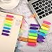 Zhanmai 2019-2020 Calendars Stickers Planners Monthly Adhesive Index Tabs (9/2019-3/2020) with 4 Sets Neon Page Markers Colored Index Tabs Sticky Note for Page Marker (620 Tabs)