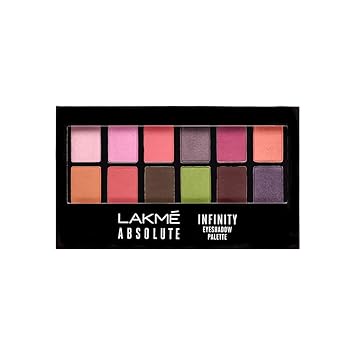 Lakme Absolute Infinity Eye Shadow Palette, Pink Paradise, 12 g