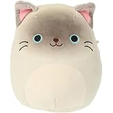 Squishmallows Kellytoy 2023 Felton The Siamese Cat 7.5"