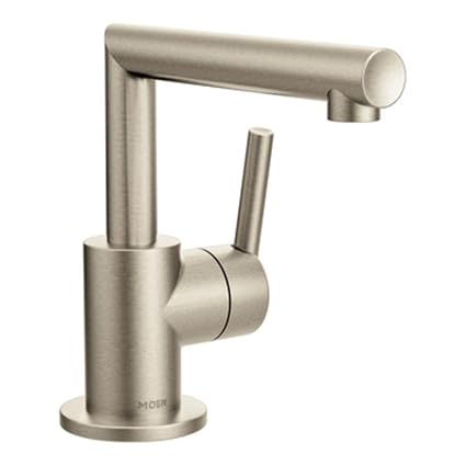 Moen S43001 Arris one-handle baño grifo, Níquel cepillado.375: Amazon
