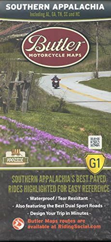 Butler Maps G1 Regional Maps (Southern Appalachia)