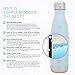 Simple Modern Stainless Steel Vacuum Insulated Double-Walled Wave Bottle, 25oz - Robin's Egg Blue, Wave Water Bottle - Discontinued