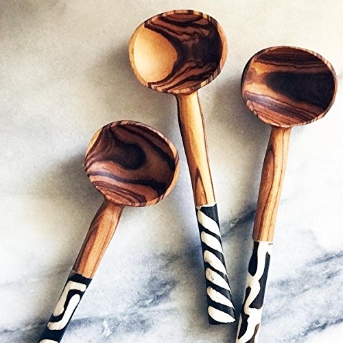 Sunshine Tienda Olive Wood Coffee Scoop Coffee Store