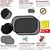 Car Window Shade XL (3-Pack) | Sun Shade for Car Window | Window Clings | UPF50+ Protection from Harmful UV Rays | Free Seat Belt Cutter & eBook | Baby Shower Gift Box