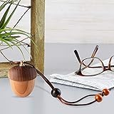 RoyAroma Wooden Acorn Essential Oil Car Diffuser Air Freshener Hang Decoration