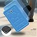 Galaxy Tab E 9.6 Case - Poetic TurtleSkin Series [Corner/Bumper Protection][Grip][Sound-Amplification][Bottom Air Vents] Protective Silicone Case for Samsung Galaxy Tab E 9.6 (2015) Blue