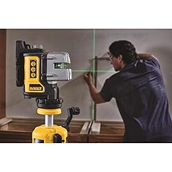 DEWALT Laser Level, Multi-Line, Green, 30-Foot