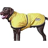 WeatherBeeta ComFiTec Windbreaker Dog Coat – 420D Showerproof, Boa Fleece Lined, With Leash Hole & Touch Tape Closure