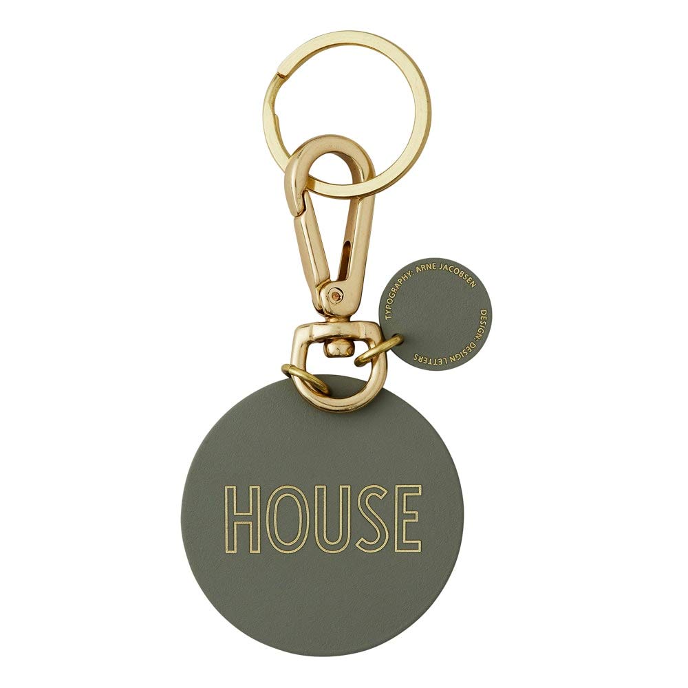 Design Letters Key Ring HELLO/HOUSE