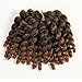 8 inch 3 packs Wand Curl 2X Synthetic Braiding Hair Crochet 22 roots/1pack Jamaican Bounce Synthetic Hair Extension 65g