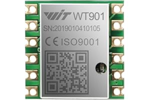 WITMOTION [Arduino Accelerometer Sensor+Inclinometer] WT901 High-Accuracy 3-axis Acceleration+Gyroscope+Tilt Angle +Magnetometer with Kalman Filtering, 9-axis MPU9250 USB 200Hz IMU Raspberry Pi AHRS Module