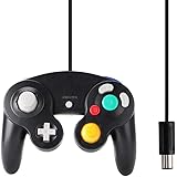Gamecube Controller Classic NGC Wired Controller for Wii Gamecube 1 Pack (Black)