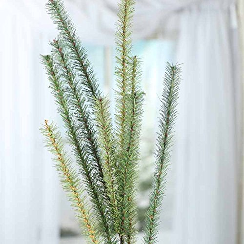 Factory Direct Craft Group of 2 Artificial Whispy Light and Dark Green Pine Embellishing Sprays for Home and Holiday Decorating and Embellishing