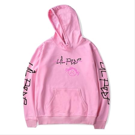 baby pink hoodie for men