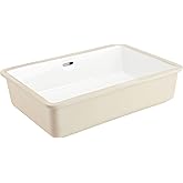 Signature Hardware 455857 Destin 23" Vitreous China Undermount Bathroom Sink - White