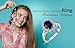JewelryPalace Created Blue Sapphire Engagement Princess Diana Kate Middleton Ring 925 Sterling Silver