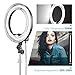 Neewer Camera Photo Dimmable 14 inches/36 centimeters Outer 10 inches/25 centimeters Inner Continuous Lighting Ring Light for Portrait,Photography YouTube Vine Video Shooting,50W(400W Equivalent)5500K